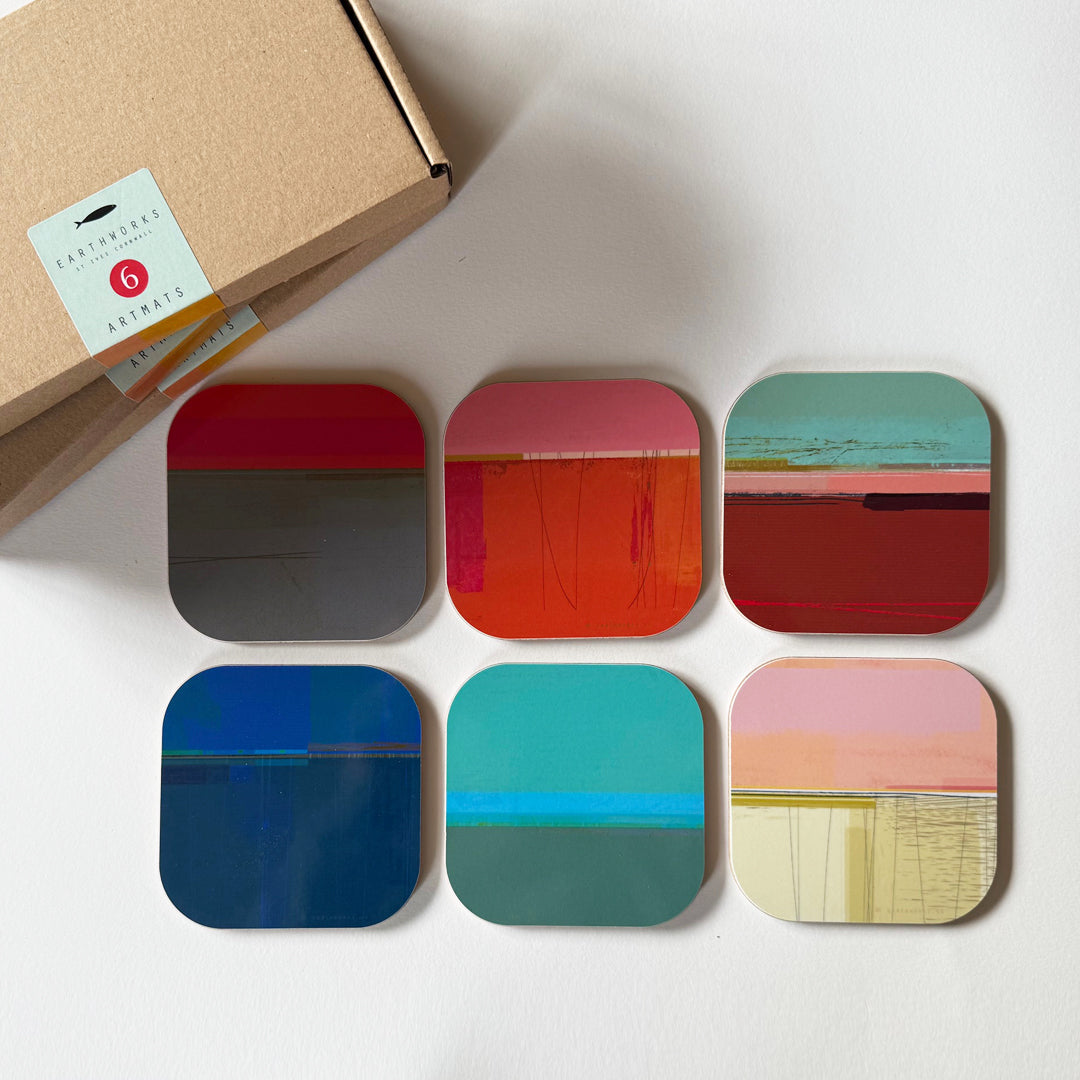 coaster set of 6 - BAYS - E A R T H W O R K S