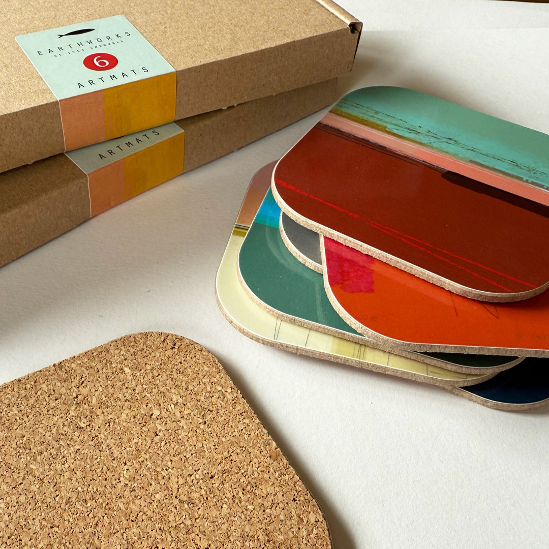 coaster set of 6 - BAYS - E A R T H W O R K S