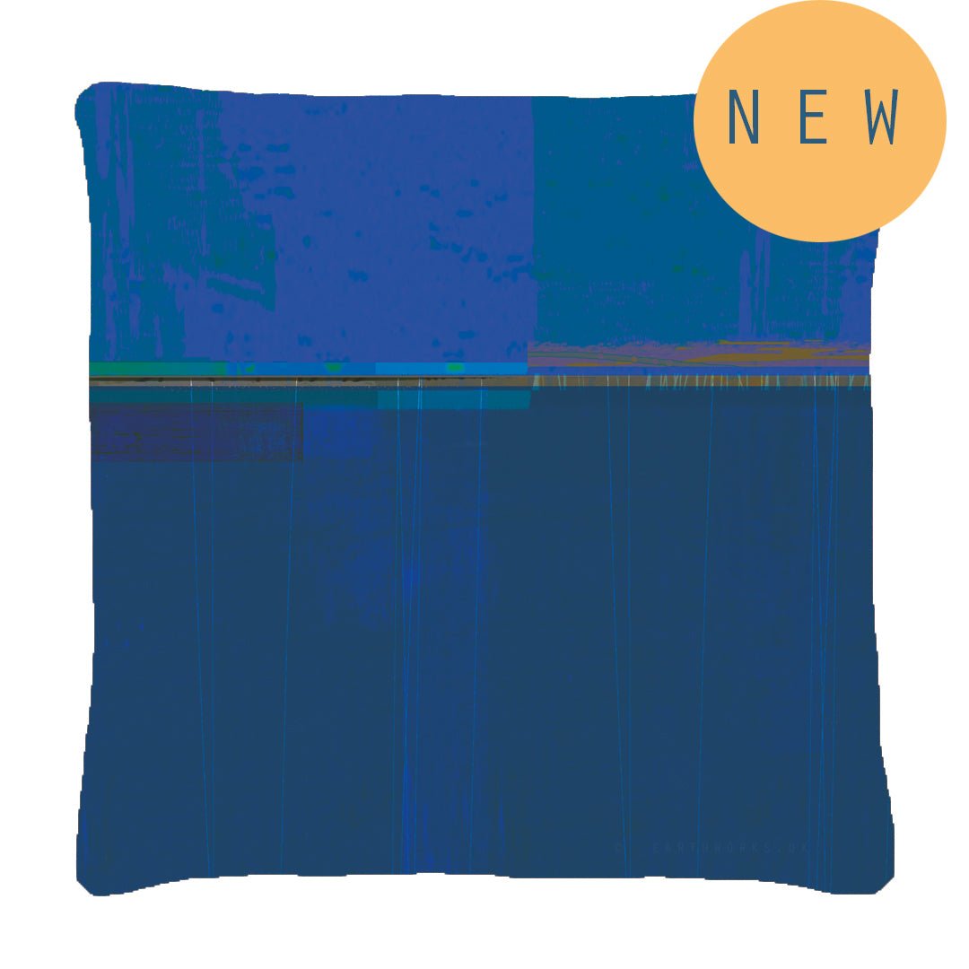 cushion - COAST - BLUE coastal colour blue cobalt blue dark blue 