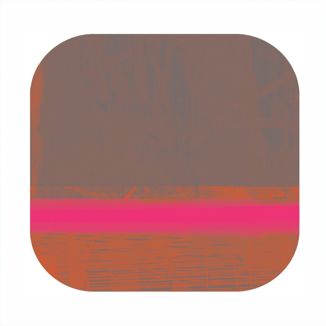 set of 4 - COASTER ART MATS WARM TONES