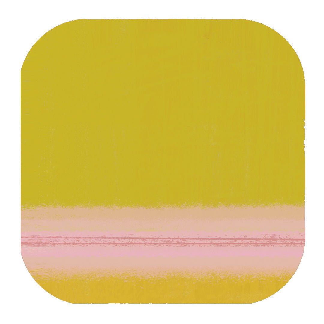 set of 6 - COASTER ART MAT COLOURBLOCK