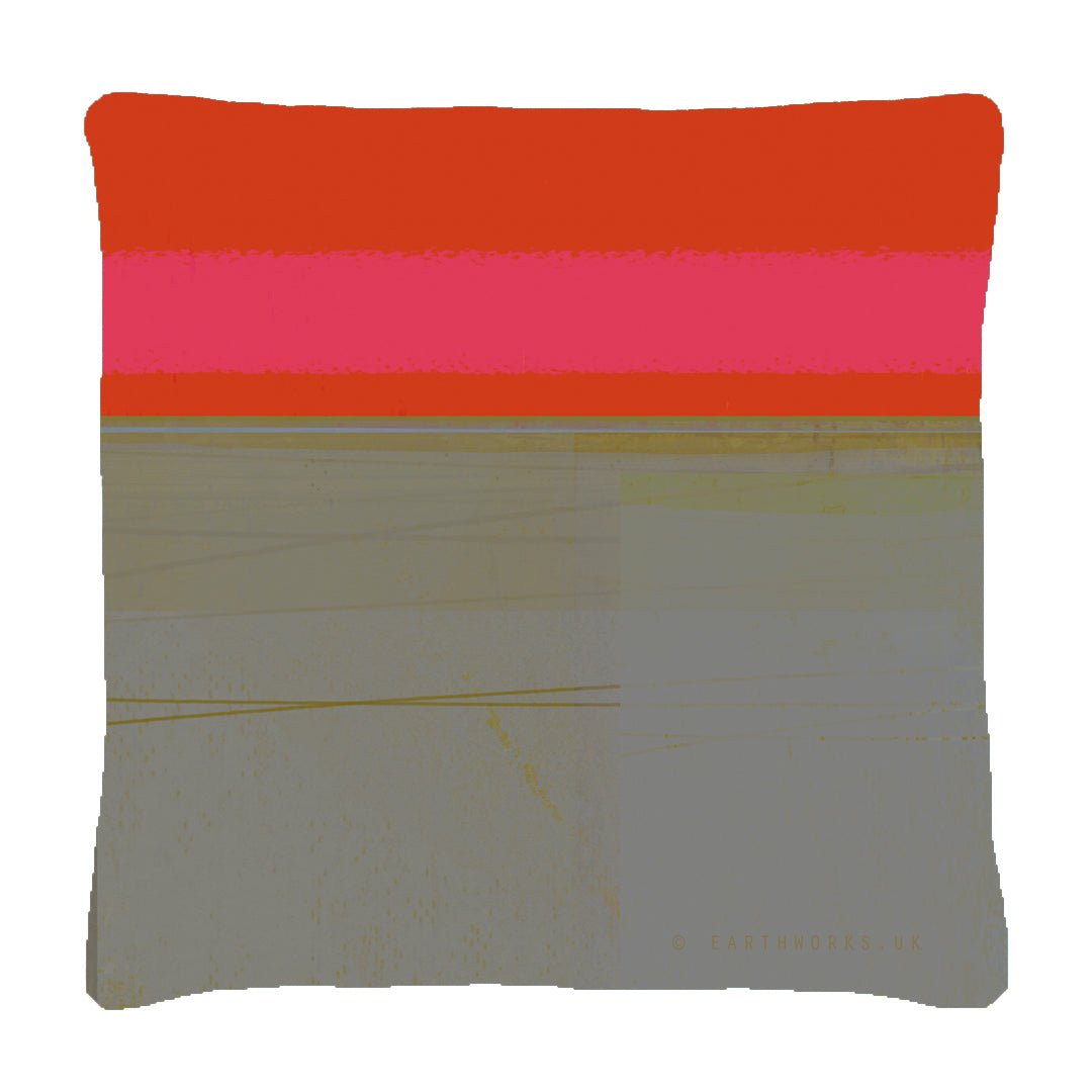 cushion - COAST - TAUPE sage green colour