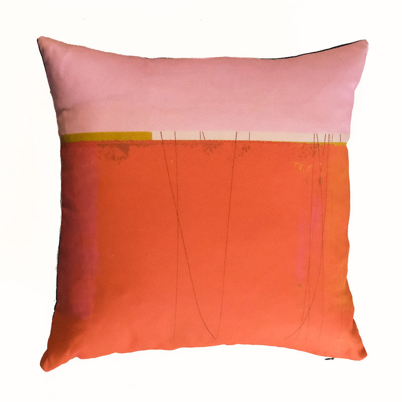 cushion - COAST - ORANGE - E A R T H W O R K S