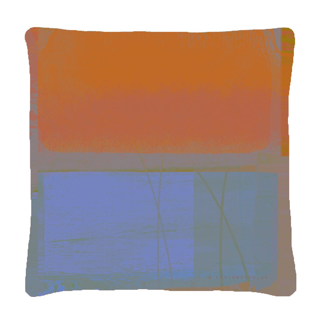 Cushion - COLOURBLOCK RUSSET decorative throw pillow