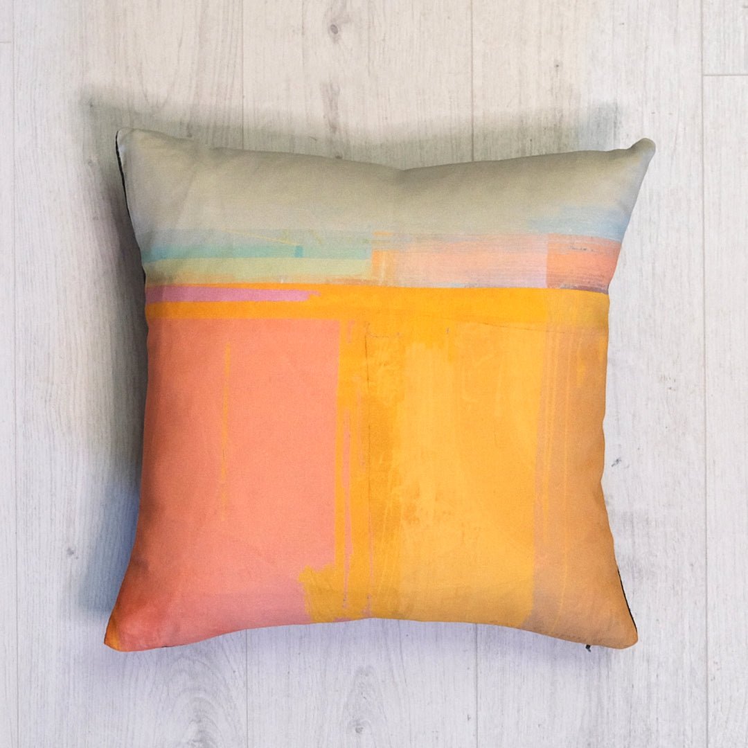 cushion - HEADLAND CORAL throw chair and sofa pillow cushion cotton EARTHWORKS 