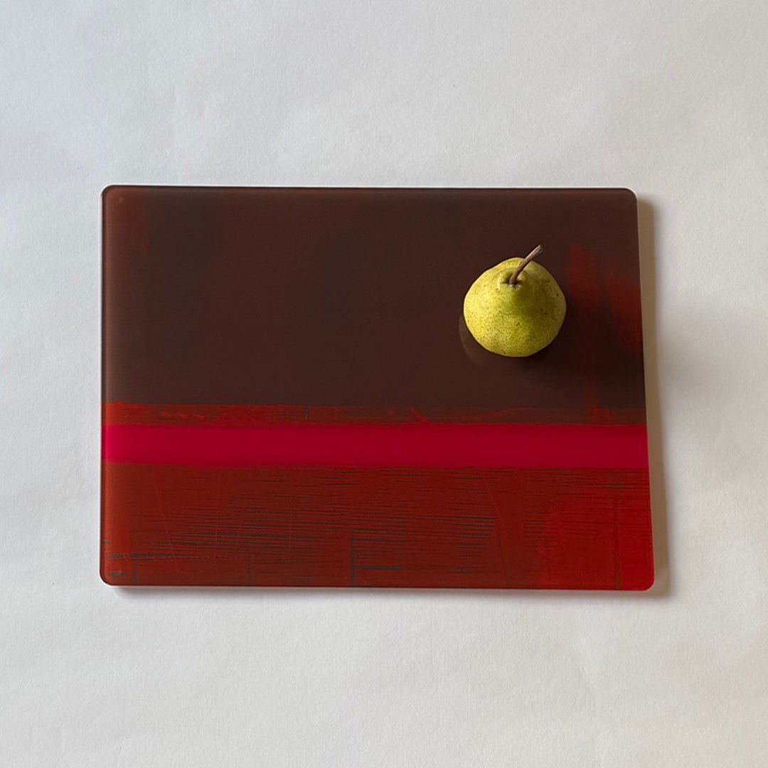 glass centrepiece - POOL PINK