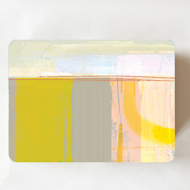 placemat set of 2 - GREY HEADLAND - E A R T H W O R K S