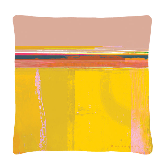 cushion - HEADLAND OCHRE - E A R T H W O R K S