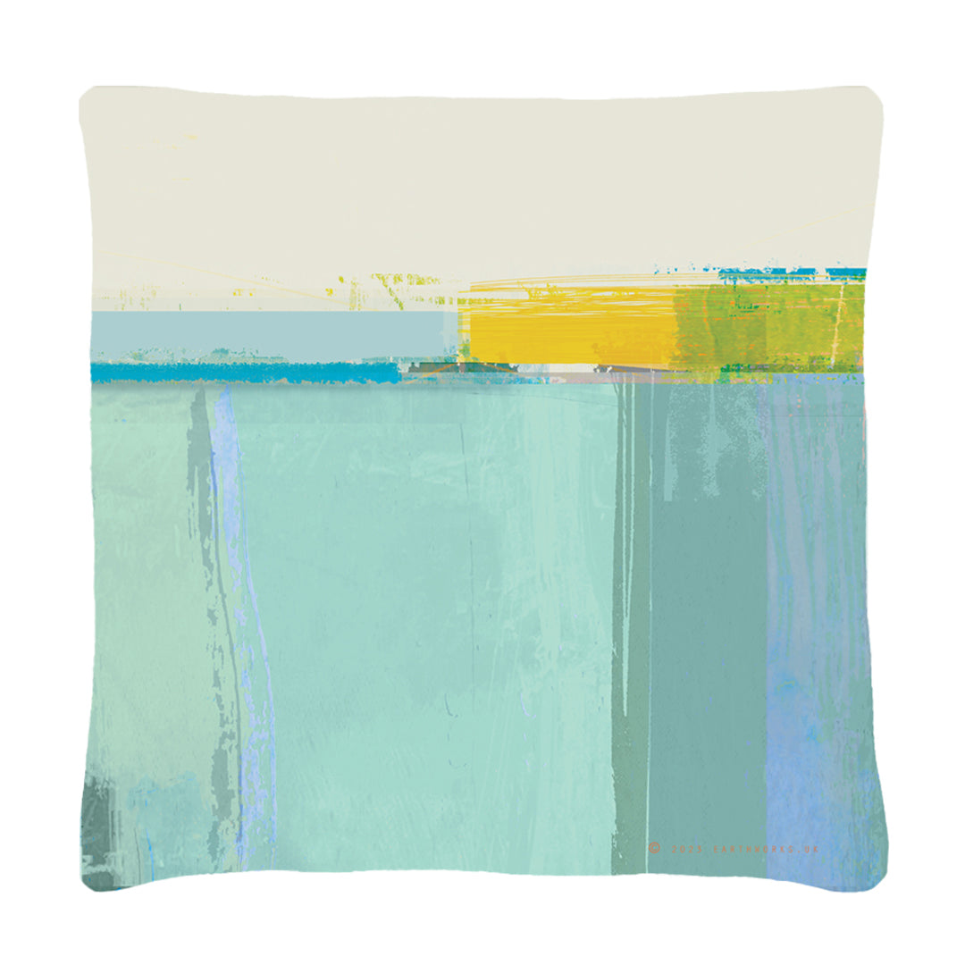 cushion - HEADLAND SOFT BLUE - E A R T H W O R K S