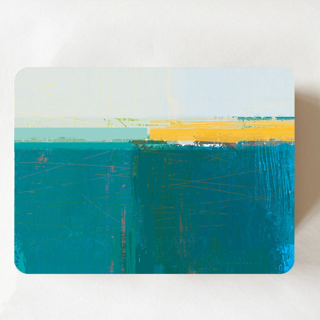 placemat set of 6 - BLUE TONES - E A R T H W O R K S