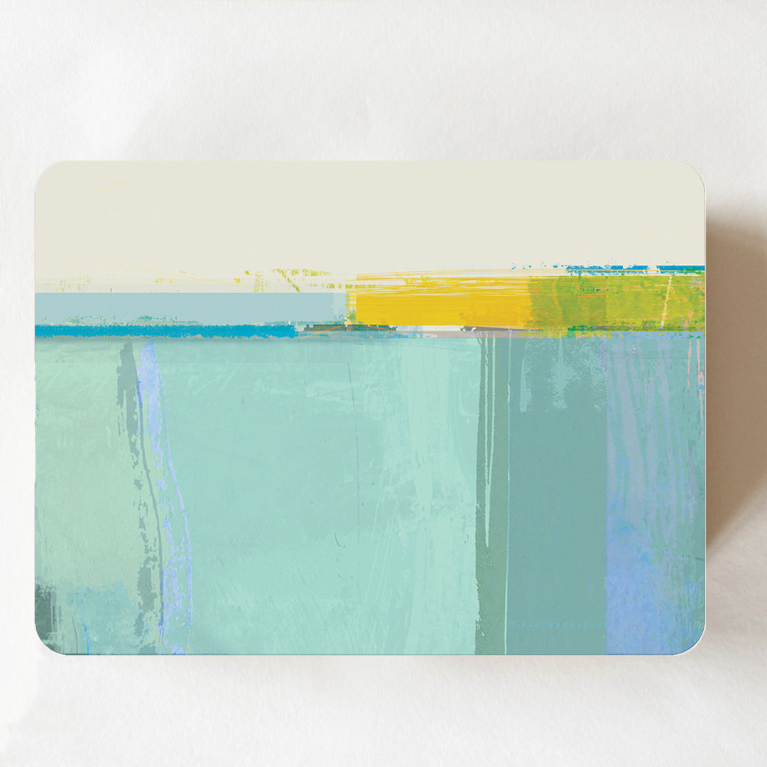 placemat set of 6 - BLUE TONES - E A R T H W O R K S