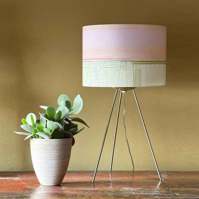 lampshade - COAST PINK - E A R T H W O R K S