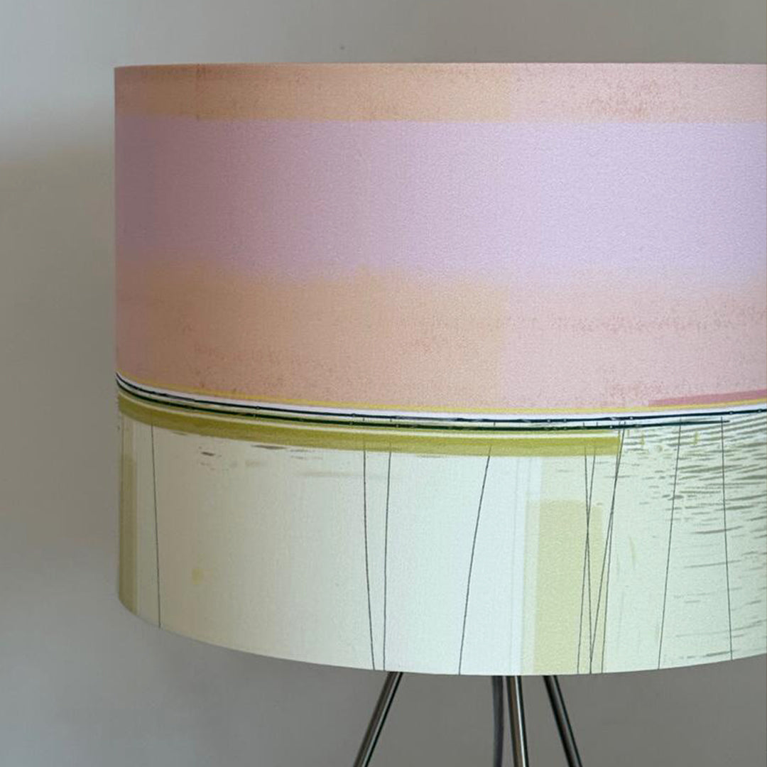 lampshade - COAST PINK - E A R T H W O R K S