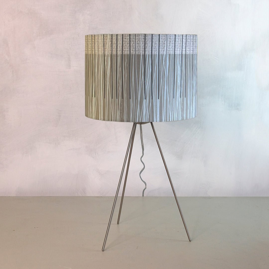 lampshade - GREY LINES lamp 