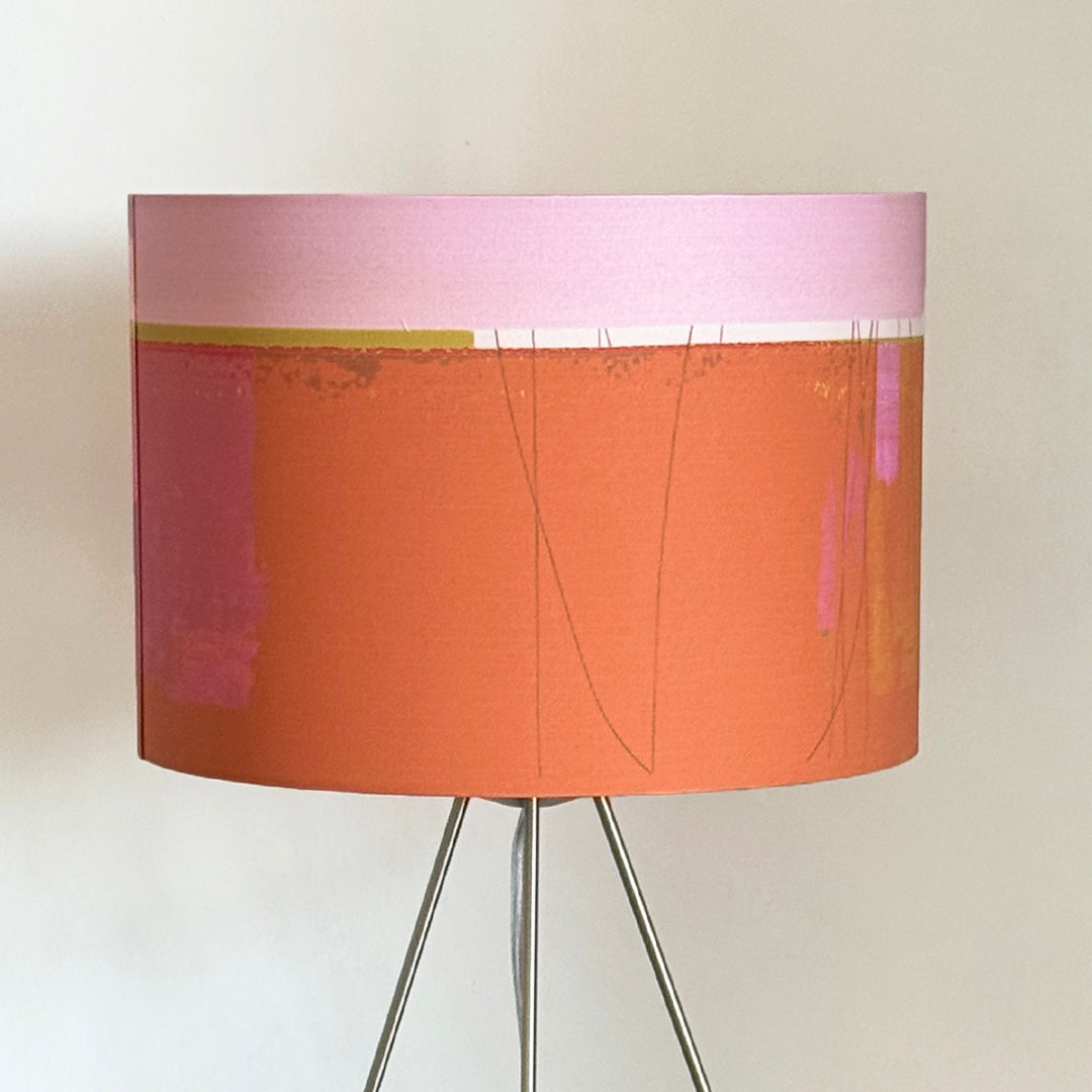 lampshade - COAST ORANGE - E A R T H W O R K S