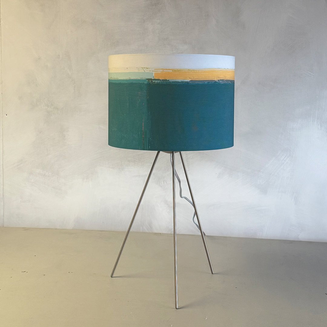 lampshade - HEADLAND TEAL lamp