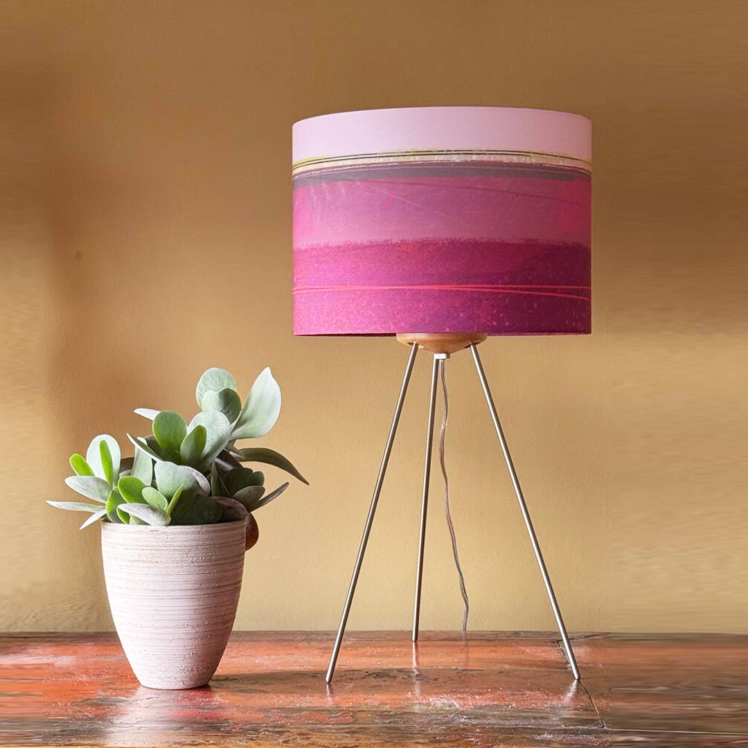 lampshade - REDS - E A R T H W O R K S
