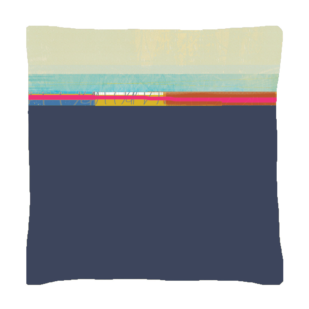 cushion - PAINTBOX DARK BLUE - E A R T H W O R K S