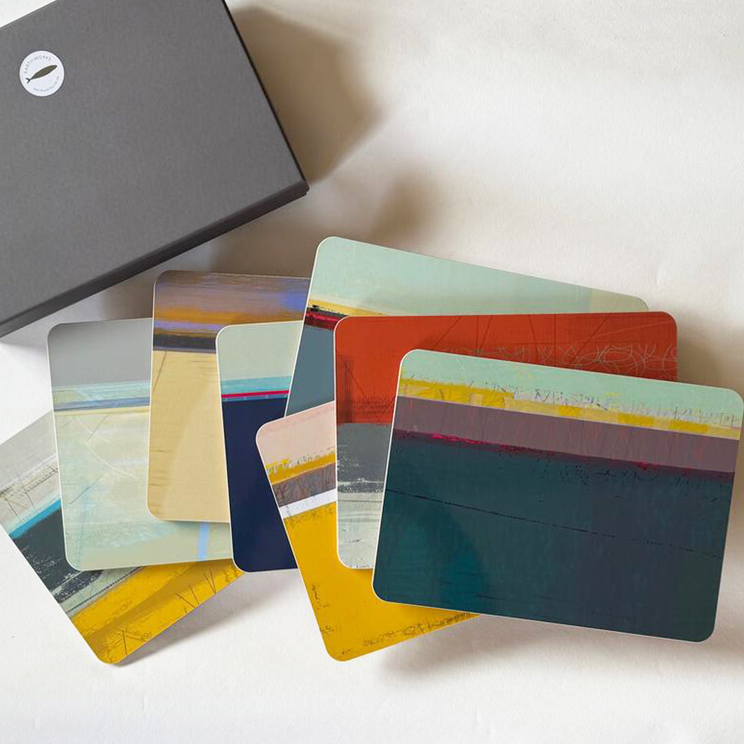 placemat BOXED set of 8 - PAINTBOX - E A R T H W O R K S