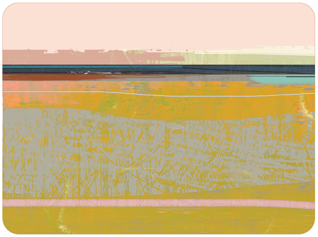 set of 2 - PLACEMATS BEACH - E A R T H W O R K S