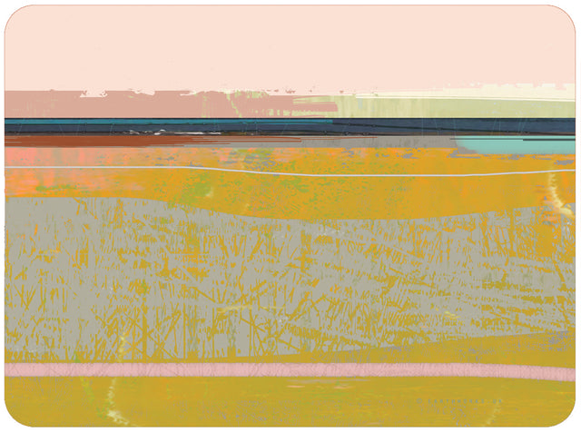 set of 2 - PLACEMATS BEACH - E A R T H W O R K S