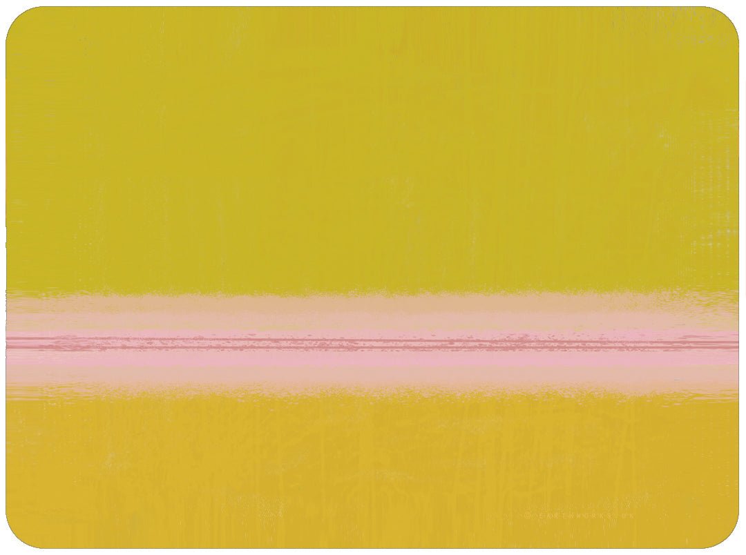 placemat - COLOURBLOCK OCHRE golden yellow ochre