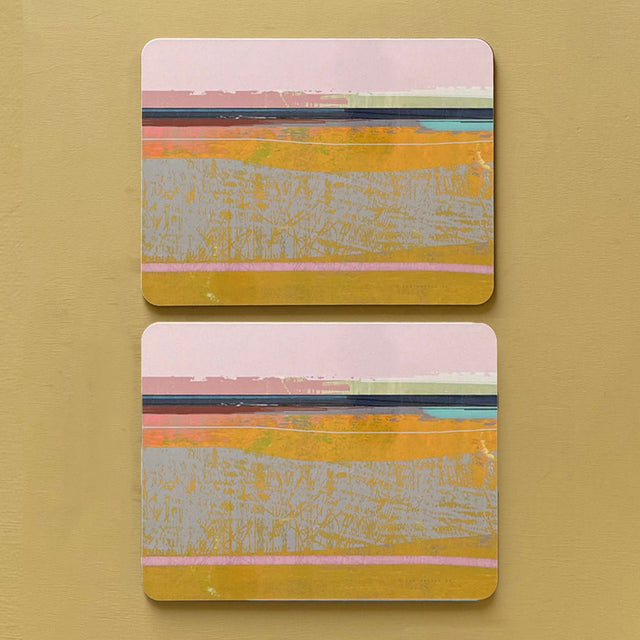 set of 2 - PLACEMATS BEACH - E A R T H W O R K S