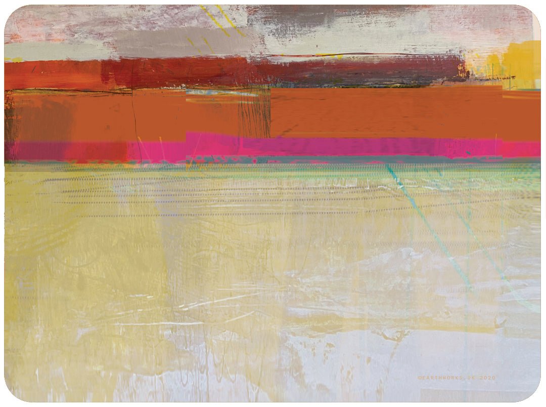 placemat set of 4 - WARM TONES