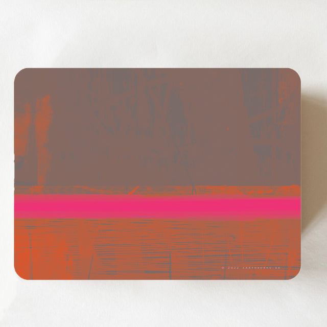 set of 2 - PLACEMATS POOL PINK - E A R T H W O R K S