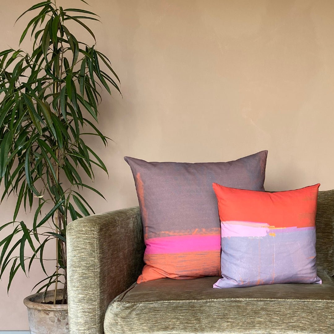 cushion - POOL PINK chair and sofa throw cushion pink tones