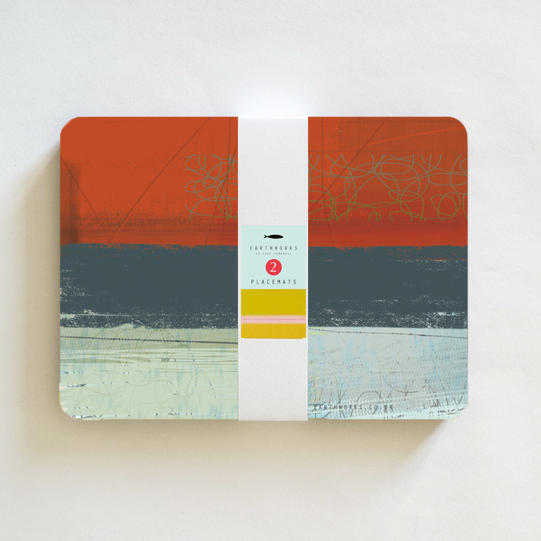 placemat set of 2 - SHORE - E A R T H W O R K S