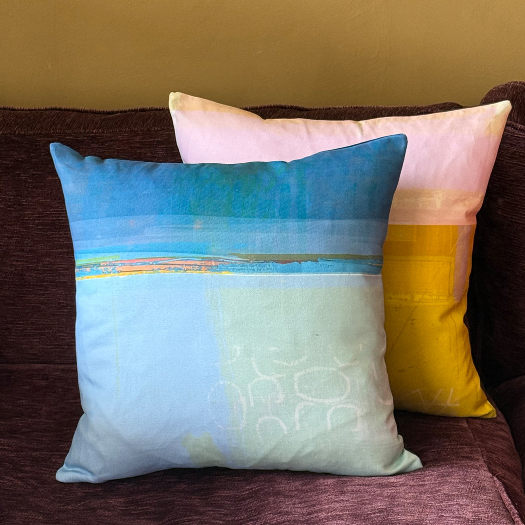 TIDES BLUE Cushion – Coastal Cushion