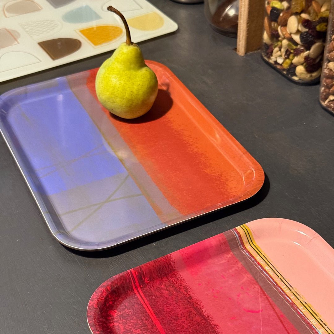 tray - SMALL RED WITH tray - SMALL RUSSET