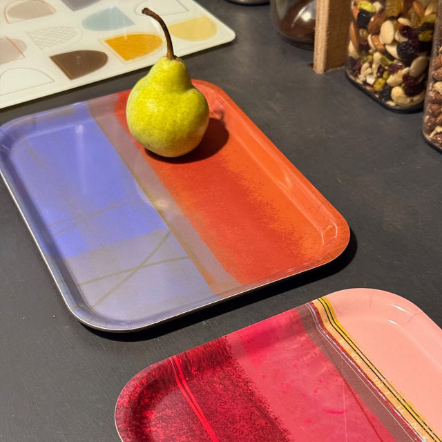 tray - SMALL RED WITH tray - SMALL RUSSET