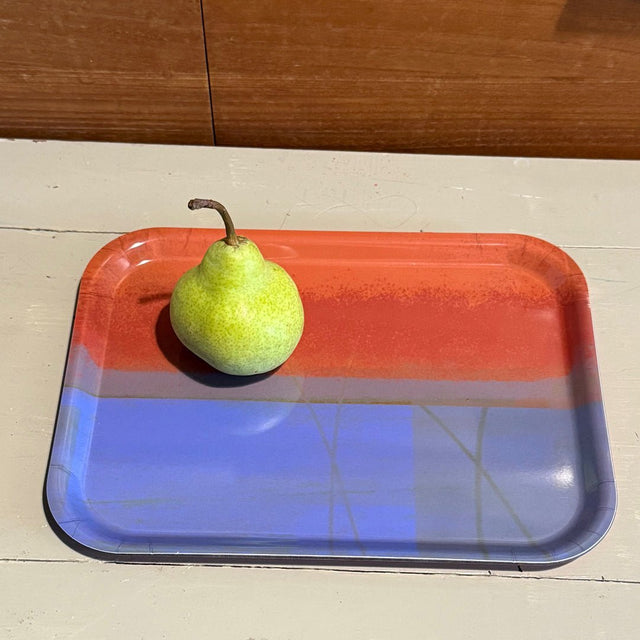 tray - SMALL RUSSET with pear