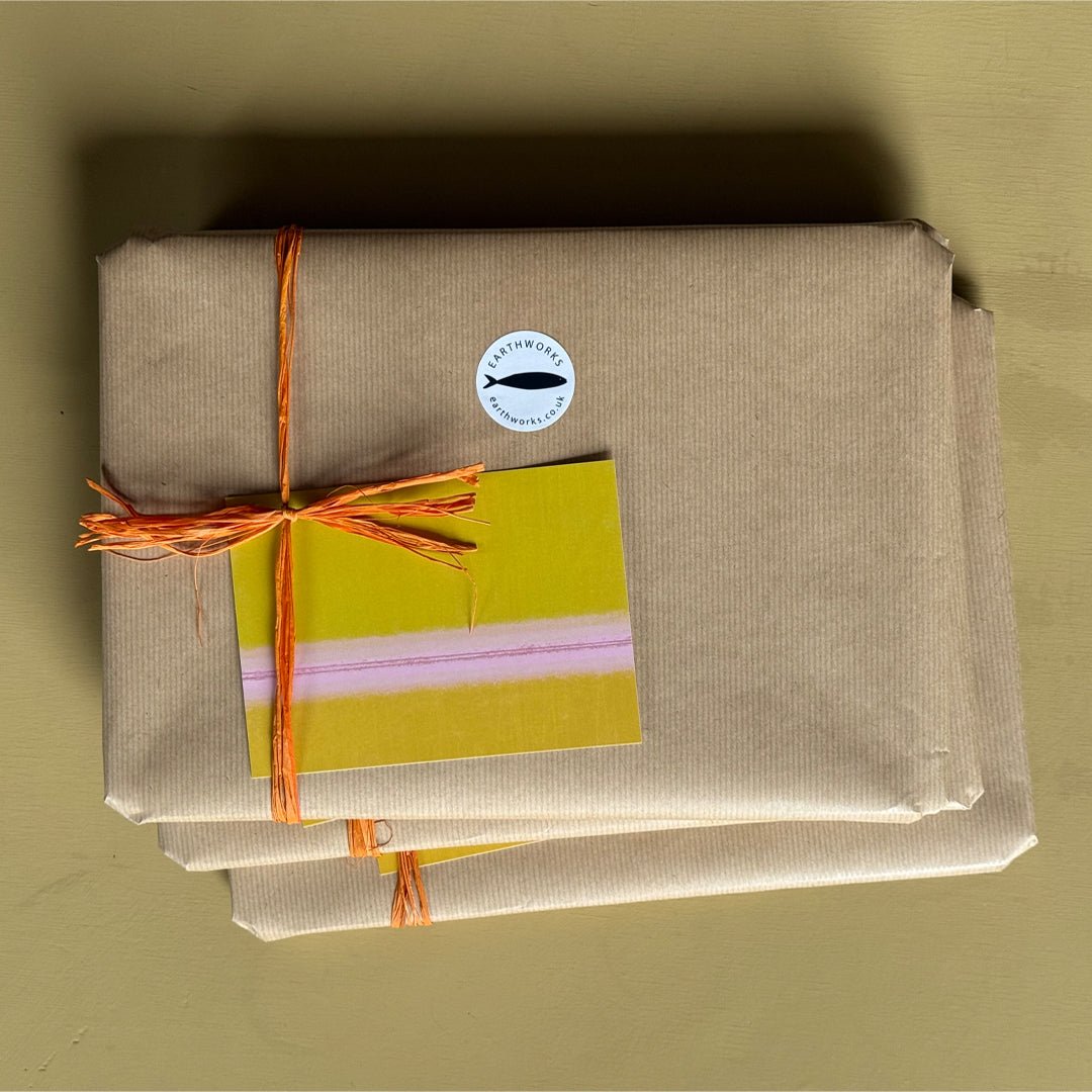 set of 2 - PLACEMATS PATHS GREEN colourful olive green melamine placemats