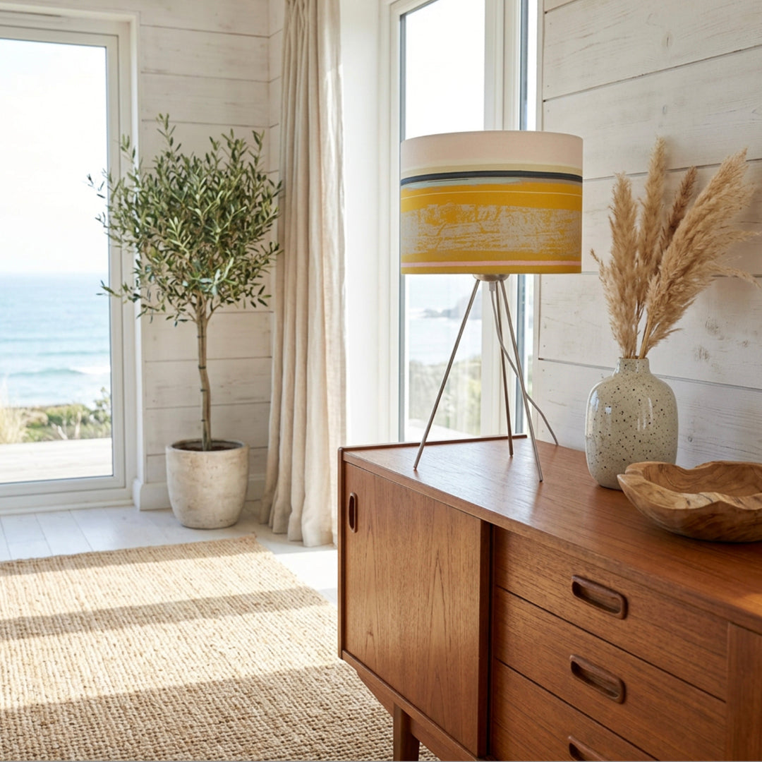 BEACH LAMPSHADE – Coastal Lampshade - E A R T H W O R K S