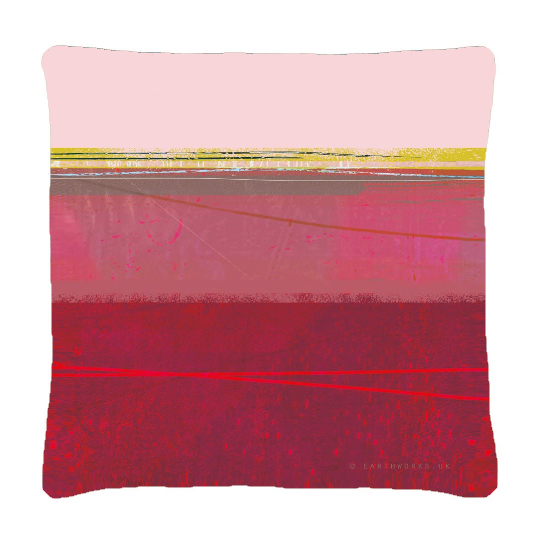 cushion - COLOURBLOCK RED decorative cushion rich red