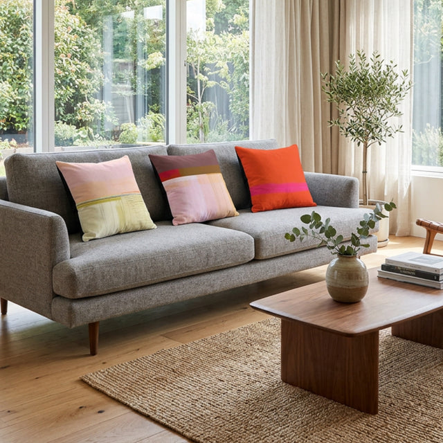 Set of 3 Cushions - WARM - E A R T H W O R K S