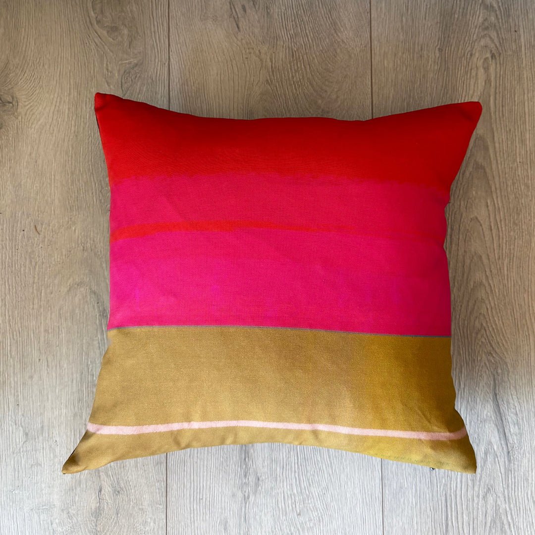 cushion - COLOURBLOCK PIMENTO decorative colourful cushion