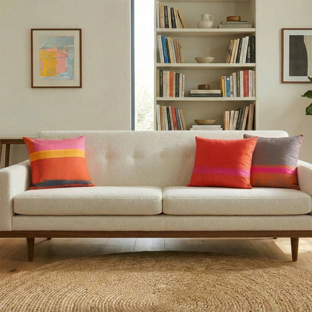 Set of 3 Cushions – PINK TONES - E A R T H W O R K S