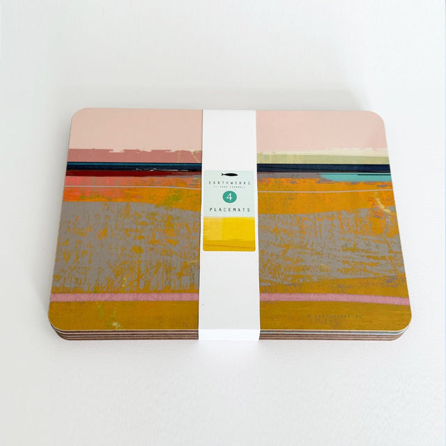 set of 4 - PLACEMATS BEACH home decor placemats for everyday dining