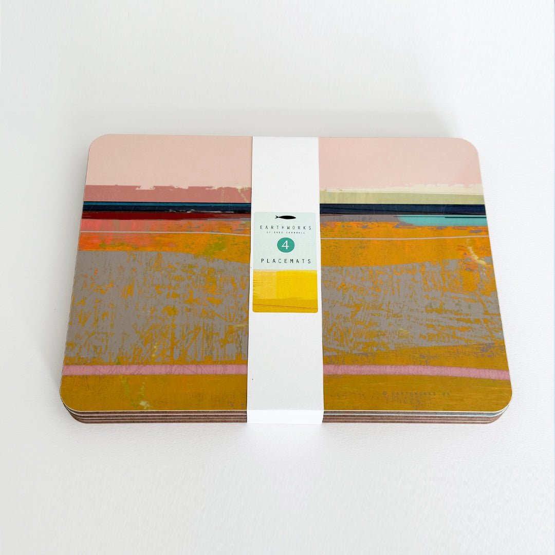 set of 4 - PLACEMATS BEACH home decor placemats for everyday dining