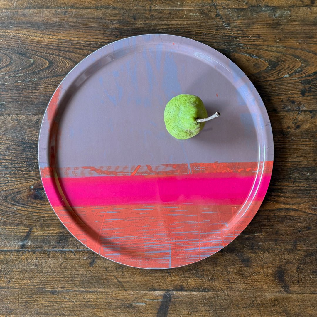 tray - POOL PINK ROUND
