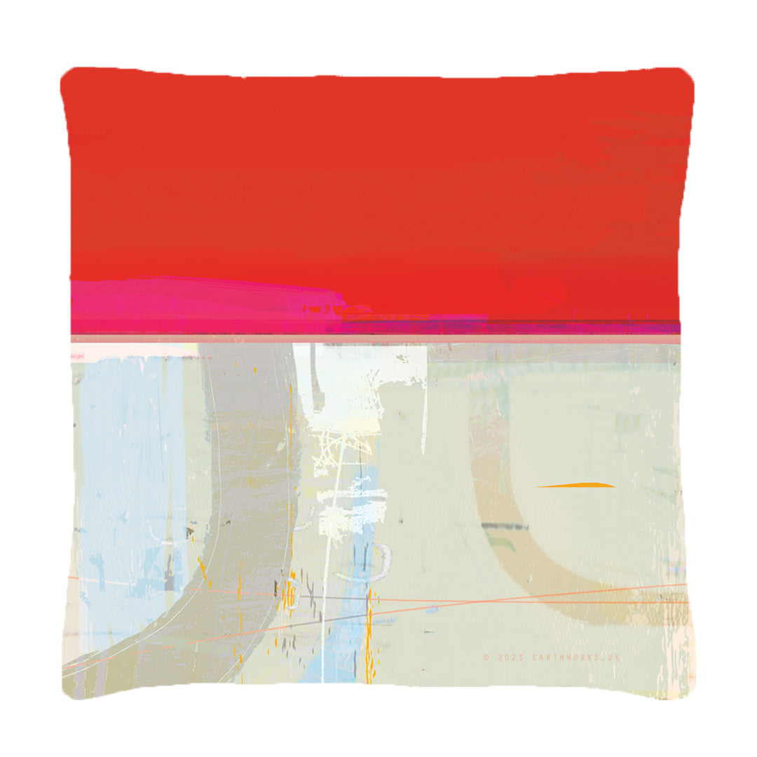 cushion - INKPOT SOFT GREY - E A R T H W O R K S