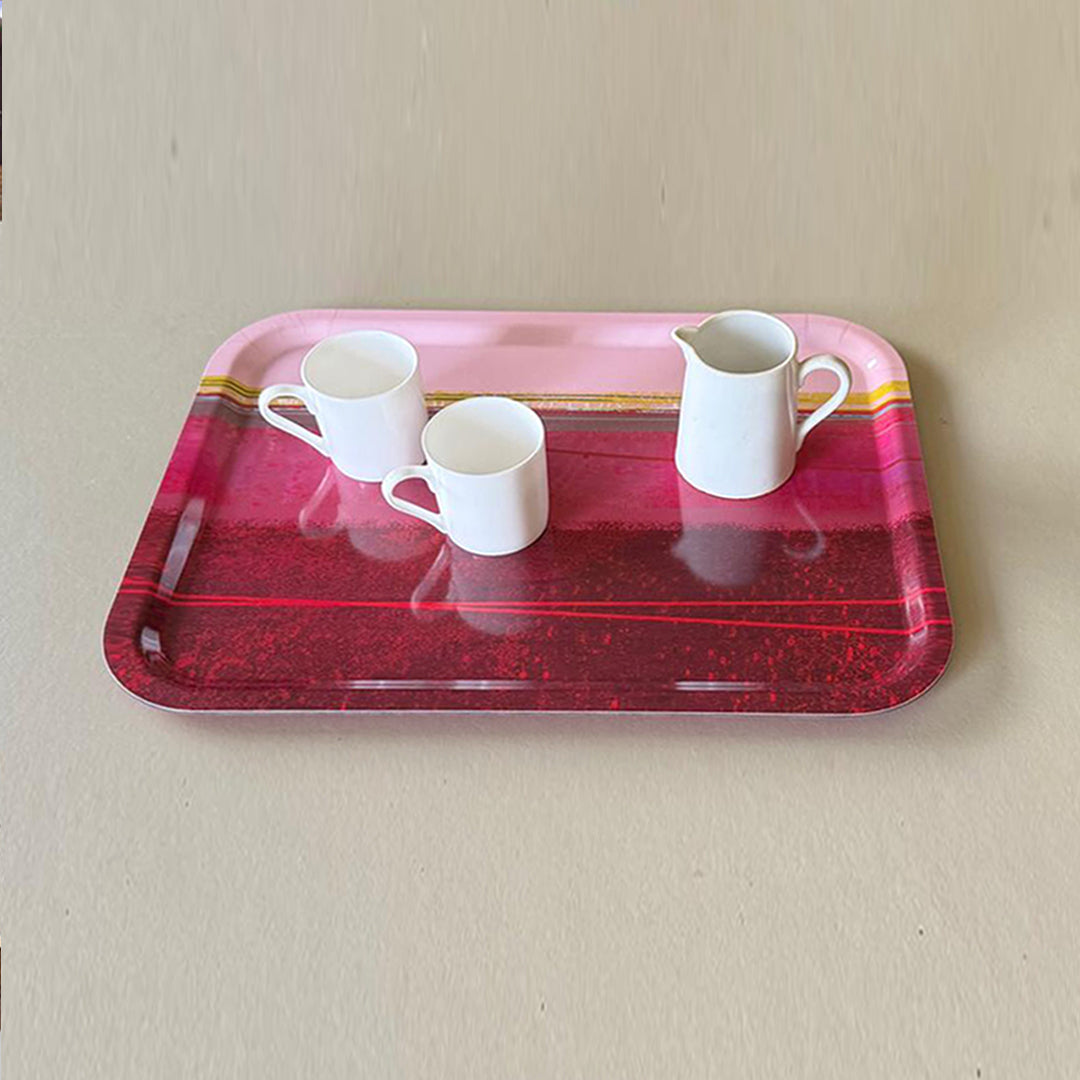 LARGE RED TRAY – Coastal Tray - E A R T H W O R K S