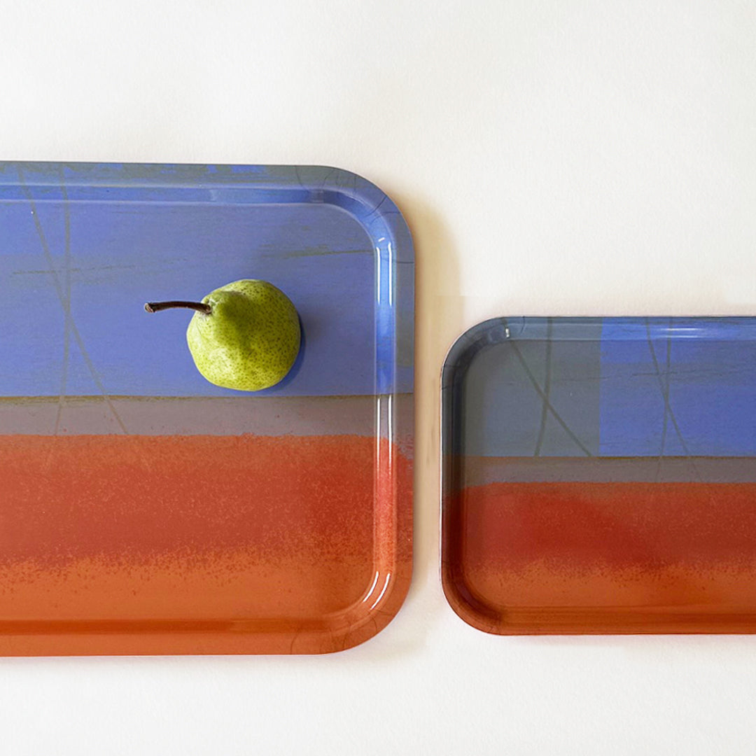 Set of 2 Trays - RUSSET - E A R T H W O R K S