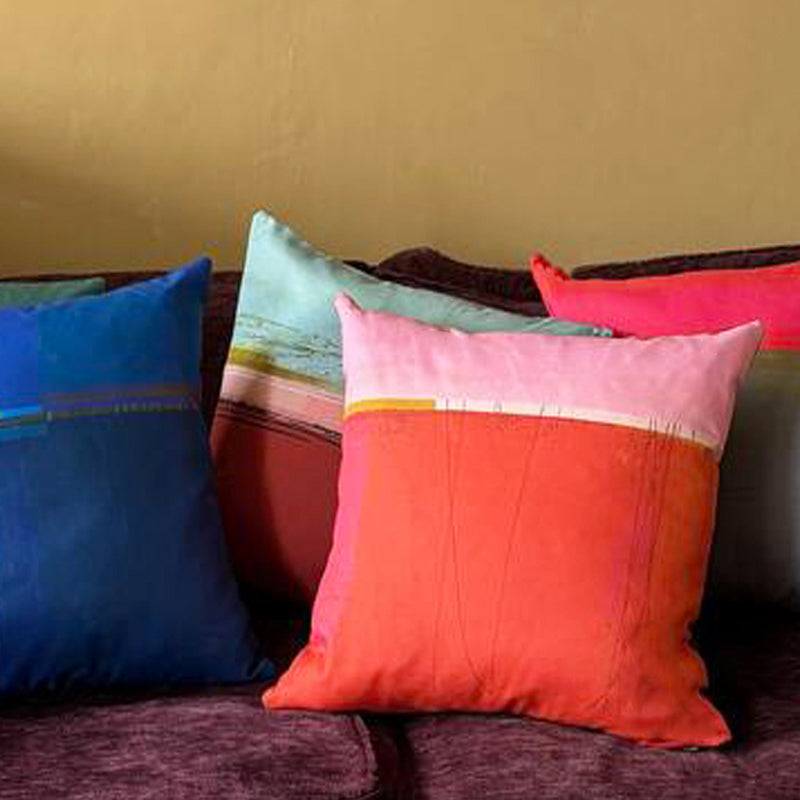 cushion - COAST - BLUE - E A R T H W O R K S