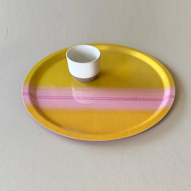 tray - OCHRE ROUND - E A R T H W O R K S