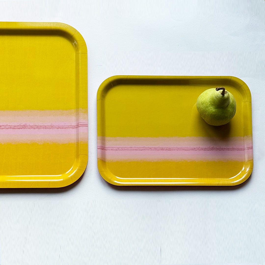 Tray Set 2 Sizes - OCHRE - E A R T H W O R K S